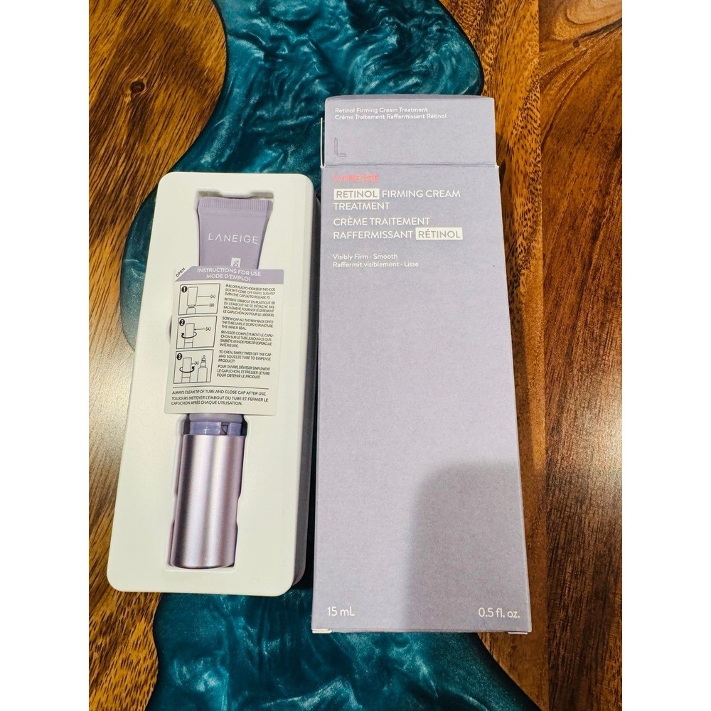 New in box Laneige Retinol Firming Face Cream Treatment